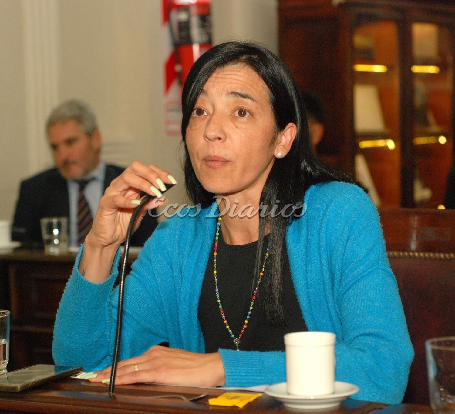 Andrea Cáceres. Titular del Organismo Provincial de niñez y adolescencia