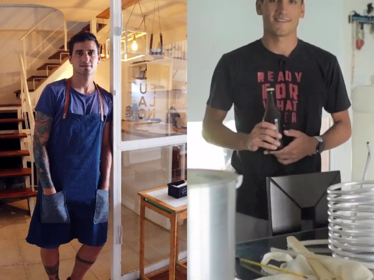   Emiliano Pérez y  Gastón Montenegro,  dos deportistas con  vocaciones culinarias  