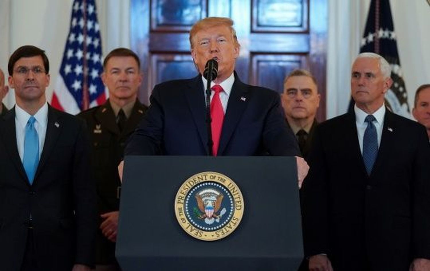 Trump confirmó que no hubo muertos por el ataque de Irán