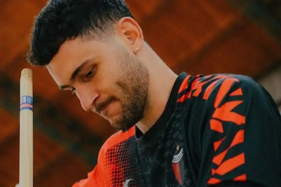 Franco Chiabotto inició la pretemporada con Colón para la Liga Argentina