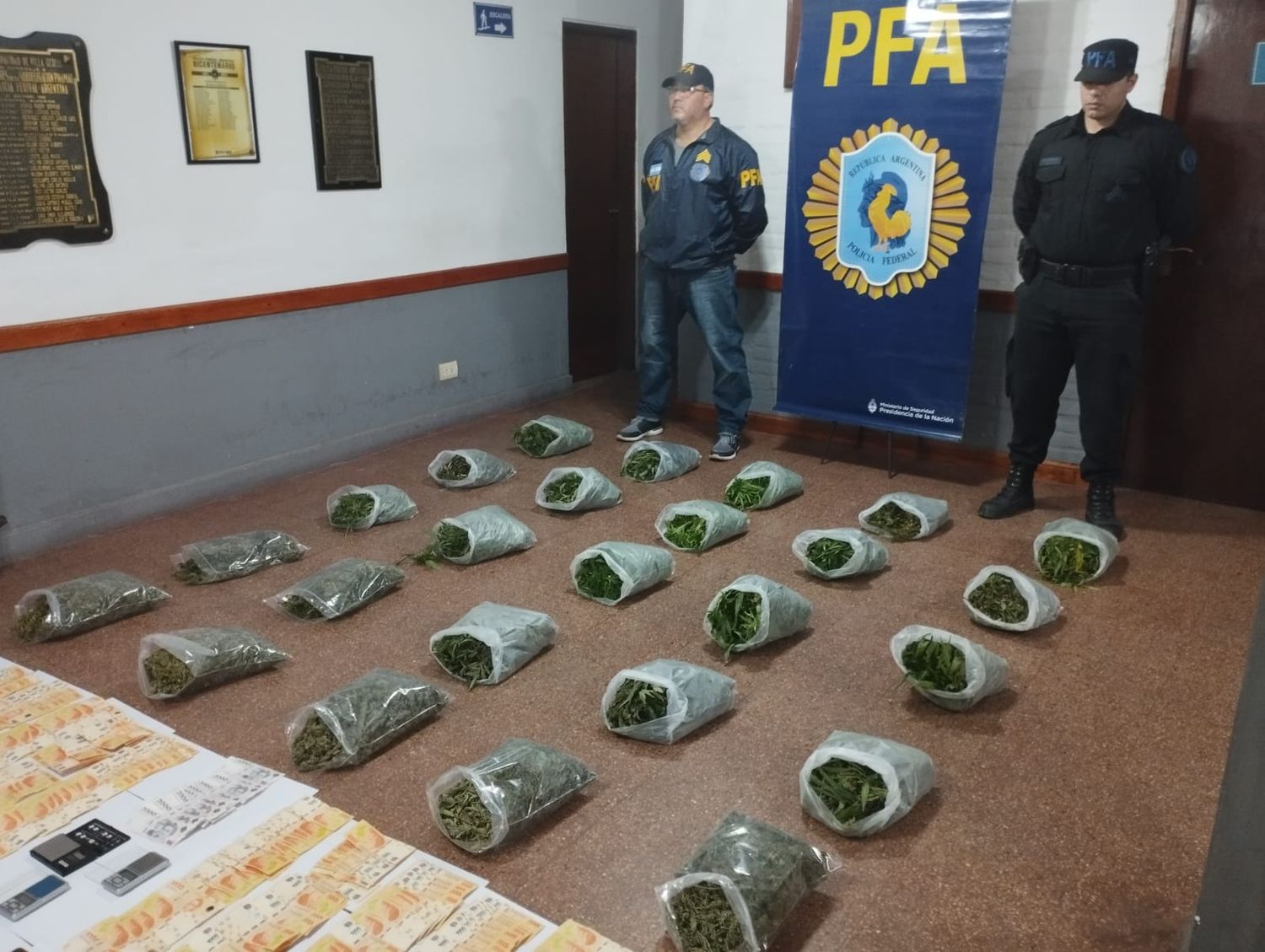 Villa Gesell: detienen a un hombre con 10 kilos de marihuana