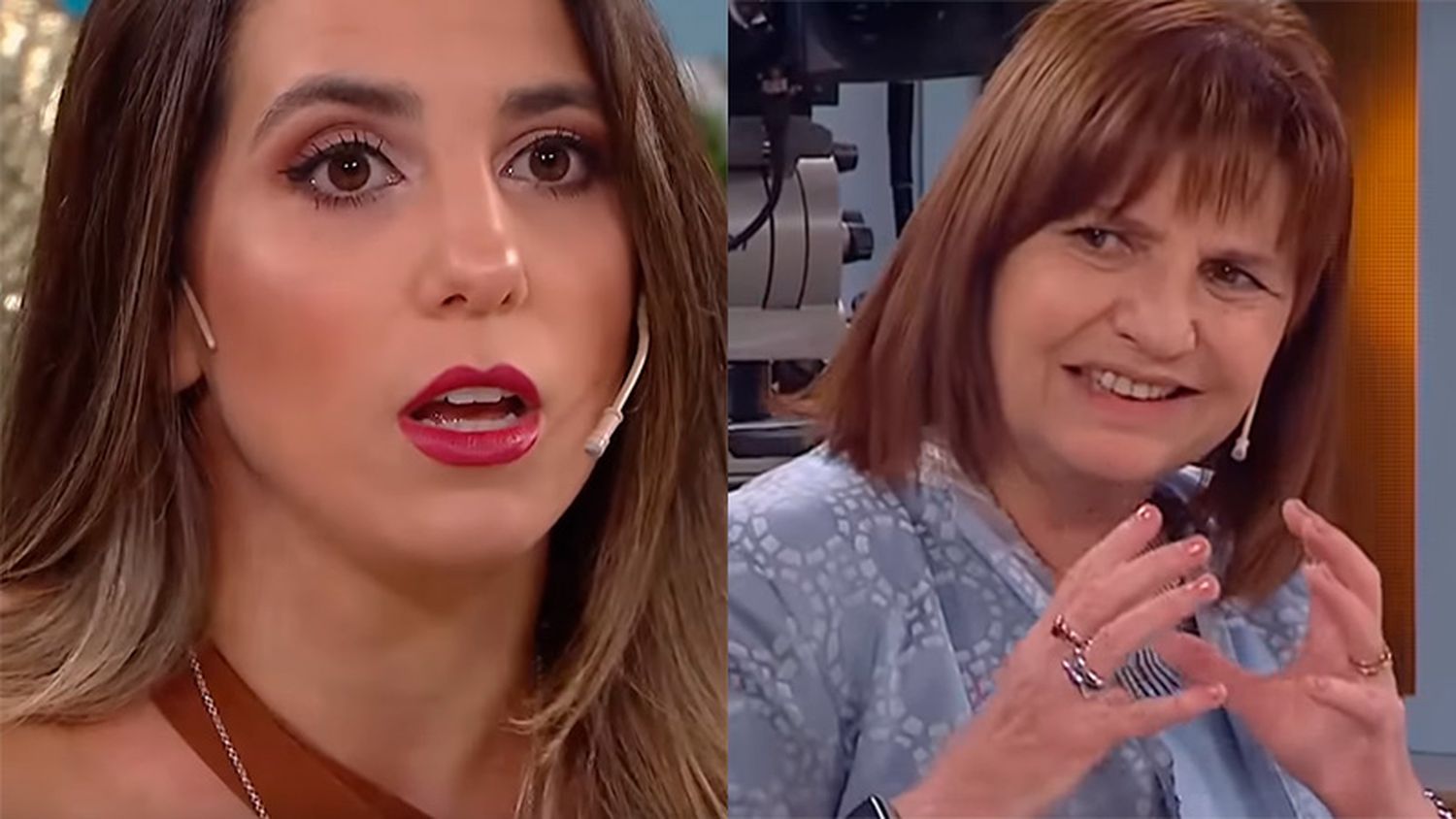 Picante cruce entre Cinthia Fernández y Patricia Bullrich