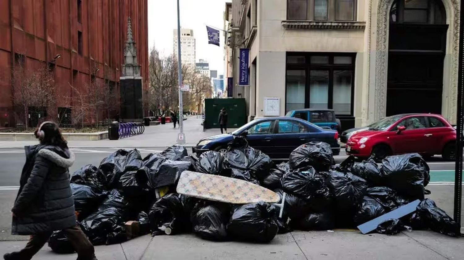 Una postal habitual en las calles de Nueva York