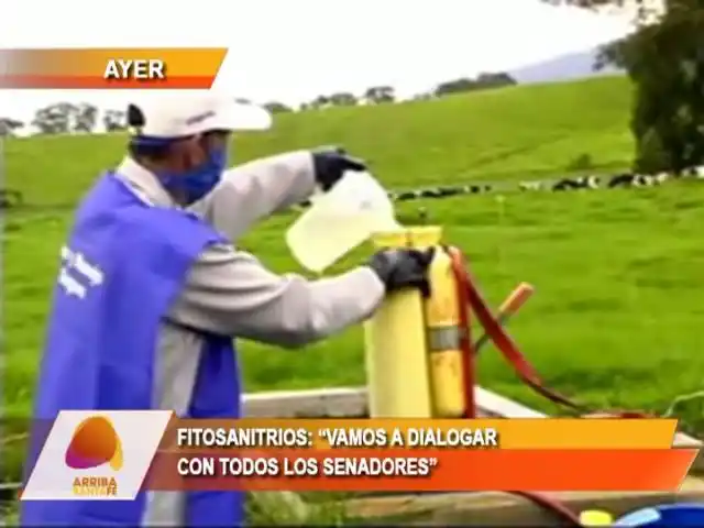 Fitosanitarios: “Vamos a dialogar con todos los senadores”