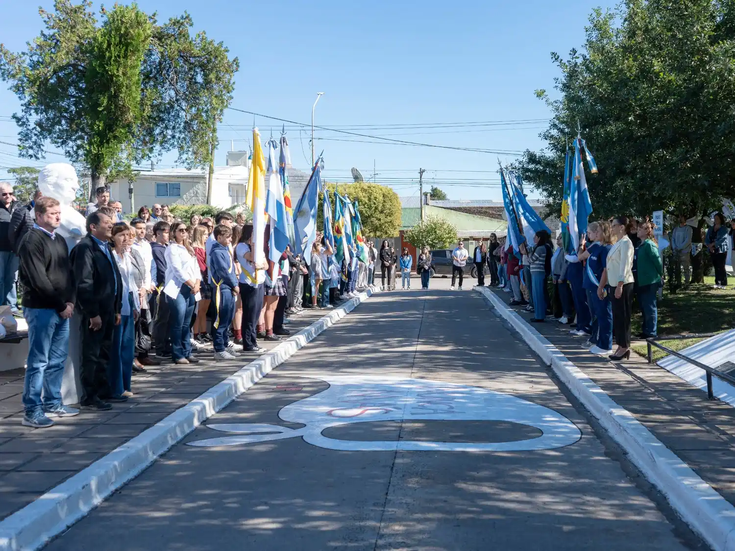 El acto fue organizado por Jefatura Distrital a través del Instituto Superior del Sudeste