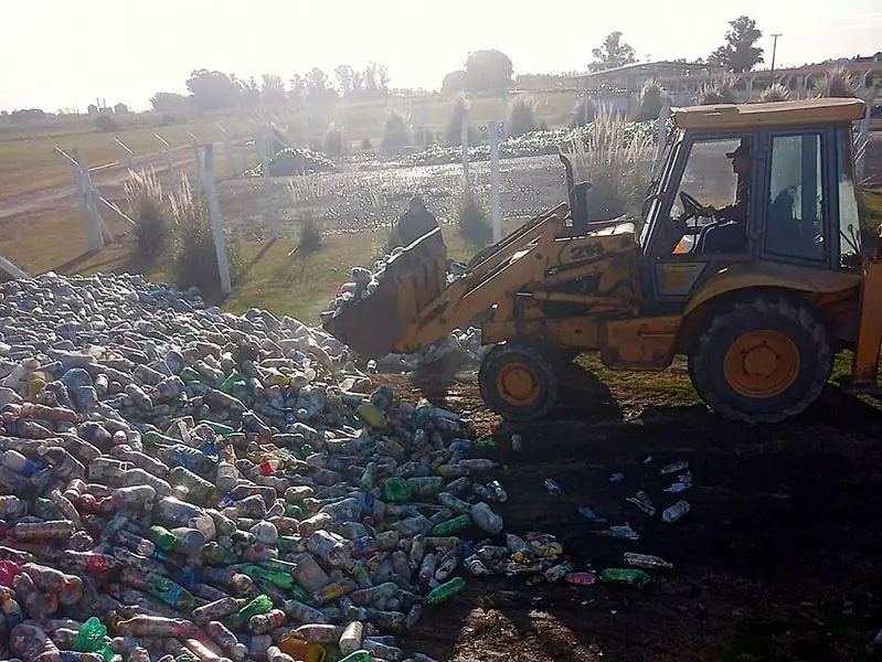 Envío de ecobotellas desde Lobería