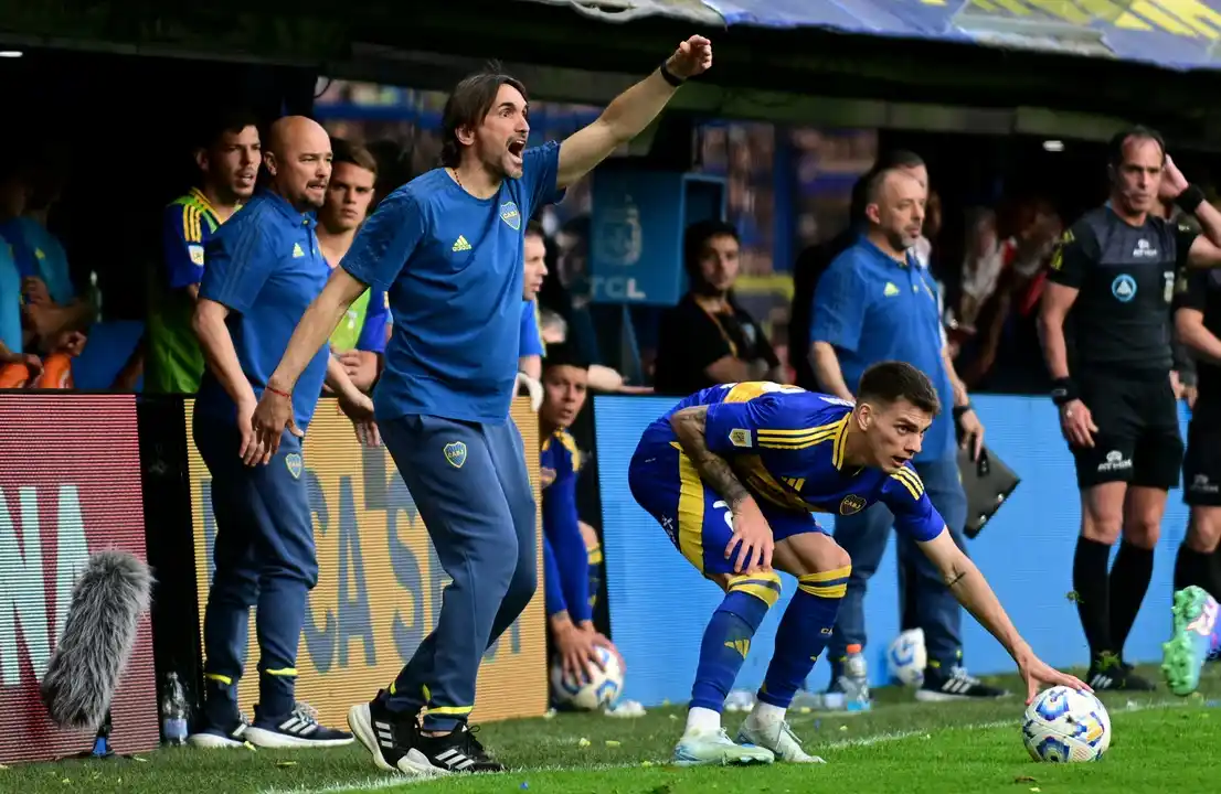 El director técnico Diego Martínez