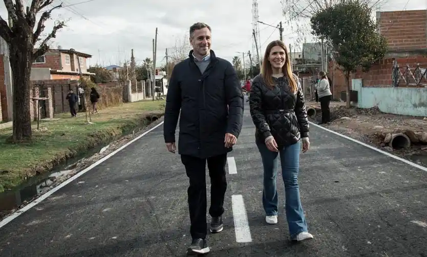 Soledad Peralta recorrió obras en el distrito: “Queremos transformar cada barrio y cada localidad”