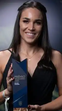 Agustina Barroso, entre las mejores del Brasileirao