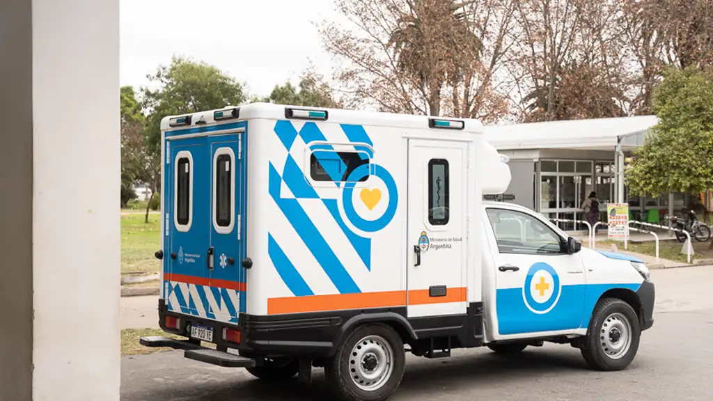 La nueva ambulancia para el Hospital Iturraspe