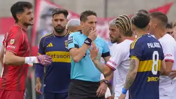 Escándalo en Liga Profesional: AFA paró a Nicolás Lamolina tras la expulsión del hijo del Chiqui Tapia ante Boca