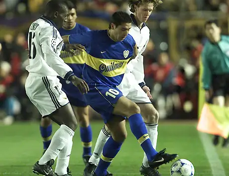 El día que Riquelme bailó con los 11 del Real