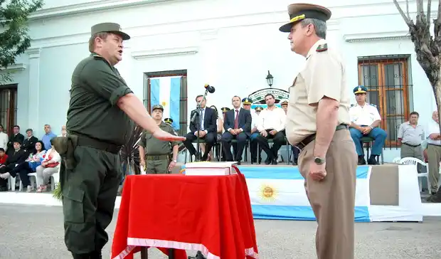 Heit tomó el mando del Escuadrón 56 de Gendarmería Nacional