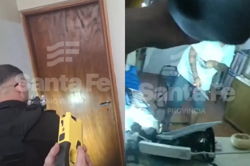 Capturas: Gobierno de Santa Fe.