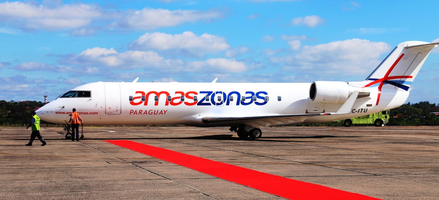 En abril Amaszonas Paraguay empezaría a volar entre Buenos Aires y Asunción