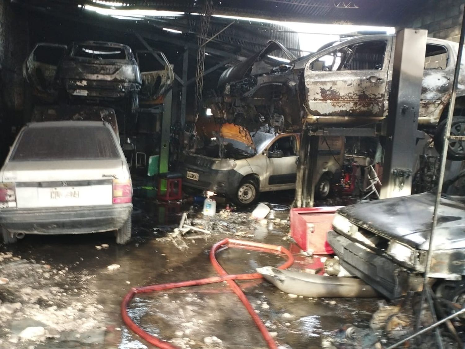 El siniestro causó destrozos millonarios.