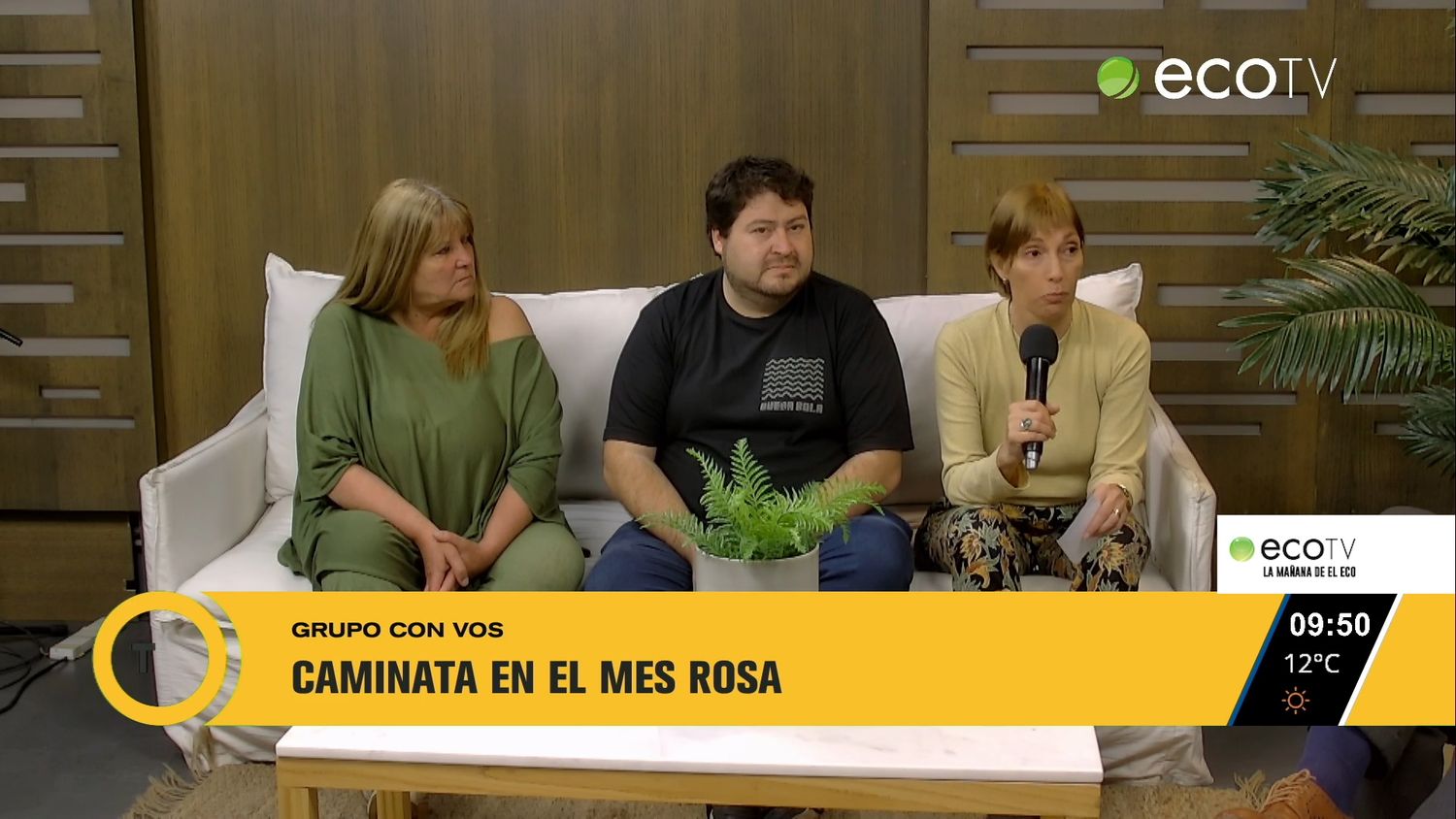 Caminata en el mes Rosa