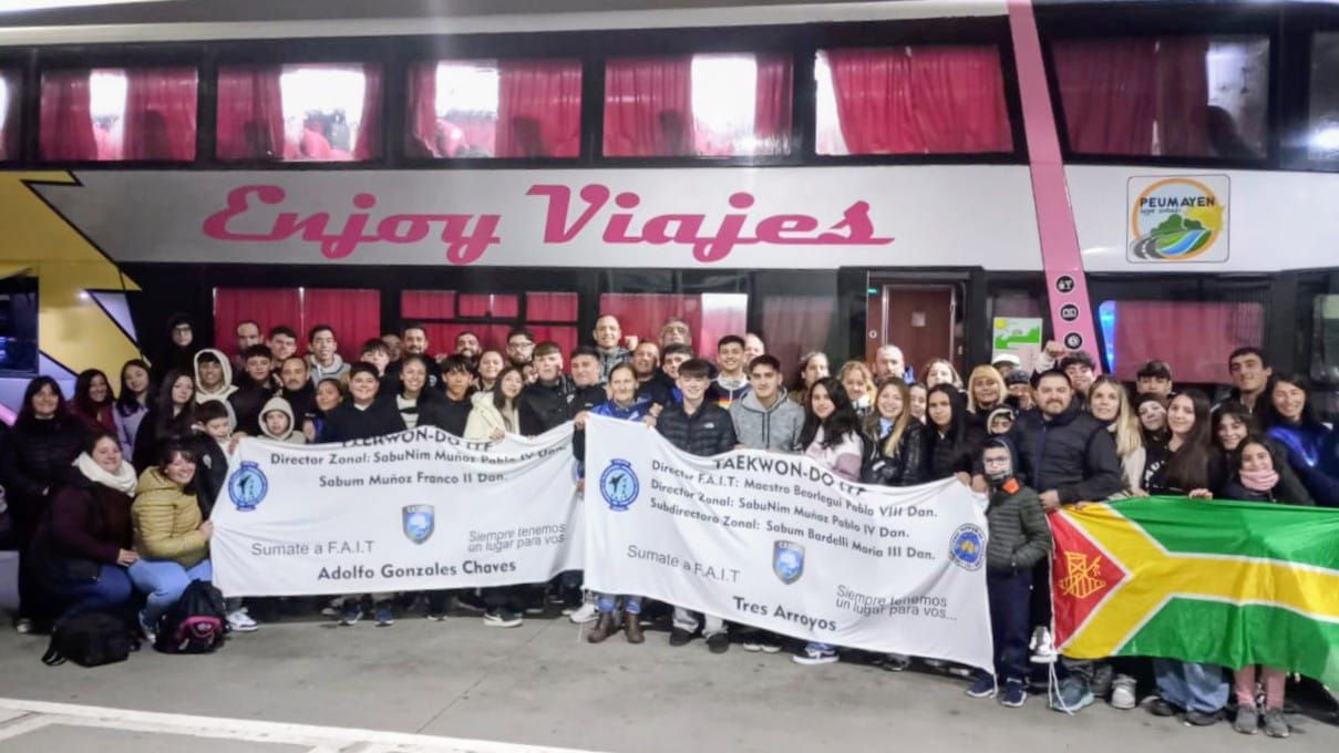 Taekwondo: tresarroyenses presentes en el 26º Campeonato Metropolitano