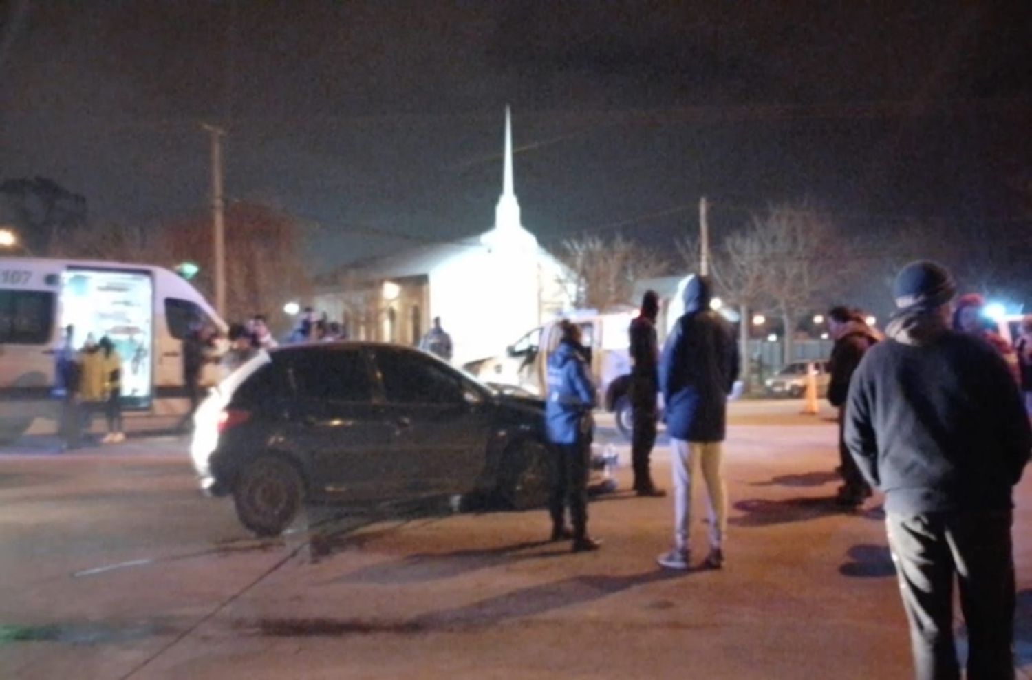 Un muerto en avenida Champagnat, tras accidente de tránsito
