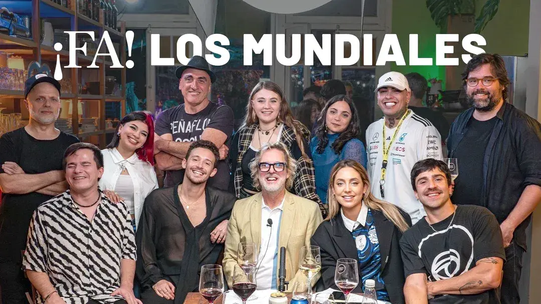 Un necochense presenció el primer ¡FA! del año junto a reconocidas figuras