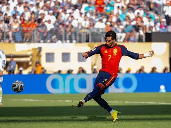 Ferran Torres, el héroe de la final.