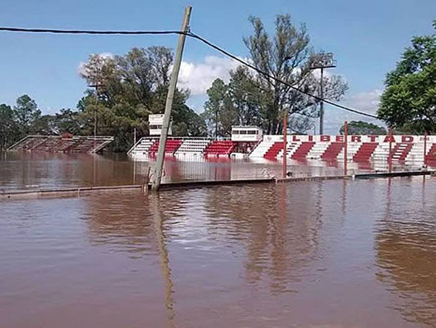 Libertad ya cuenta con el proyecto para reducir la inundabilidad de su campo de juego