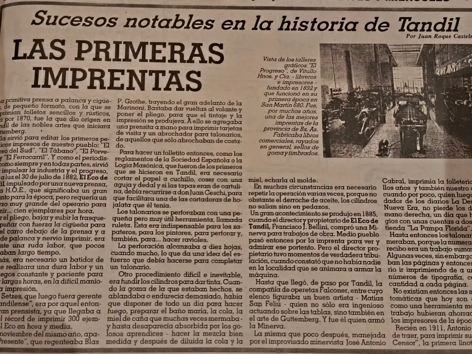 Las primeras imprentas