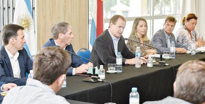 Bordet avanzó con los Intendentes de Juntos por el  Cambio en una agenda de obras para los municipios