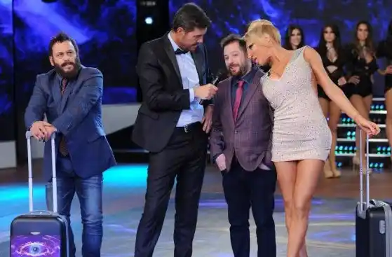 José Ottavis, su doble y la falsa Vicky Xipolitakis en Gran Cuñado