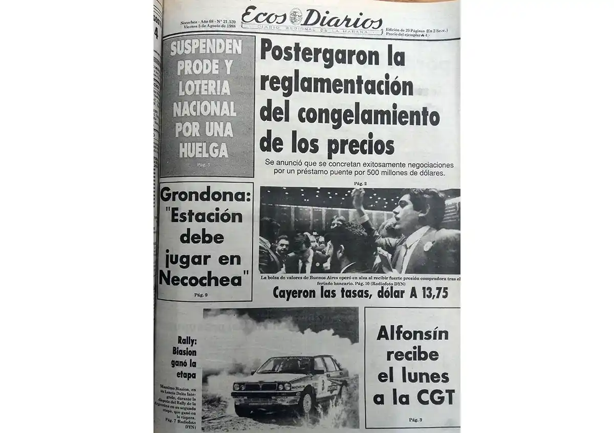 Viernes 5 de agosto de 1988