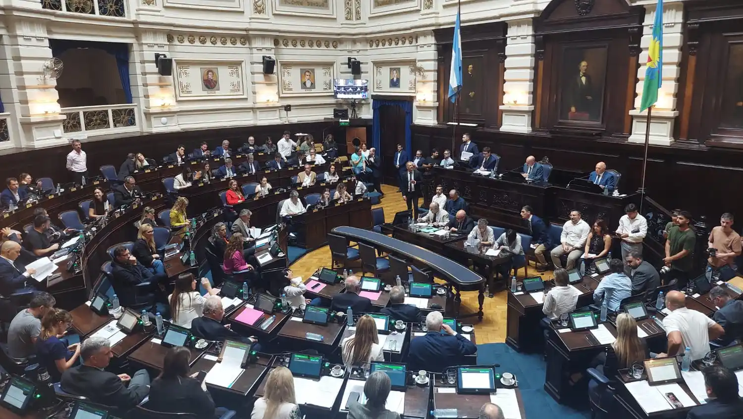 La sesión del 27 de marzo pasó a cuarto intermedio hasta el jueves 3 de abril.