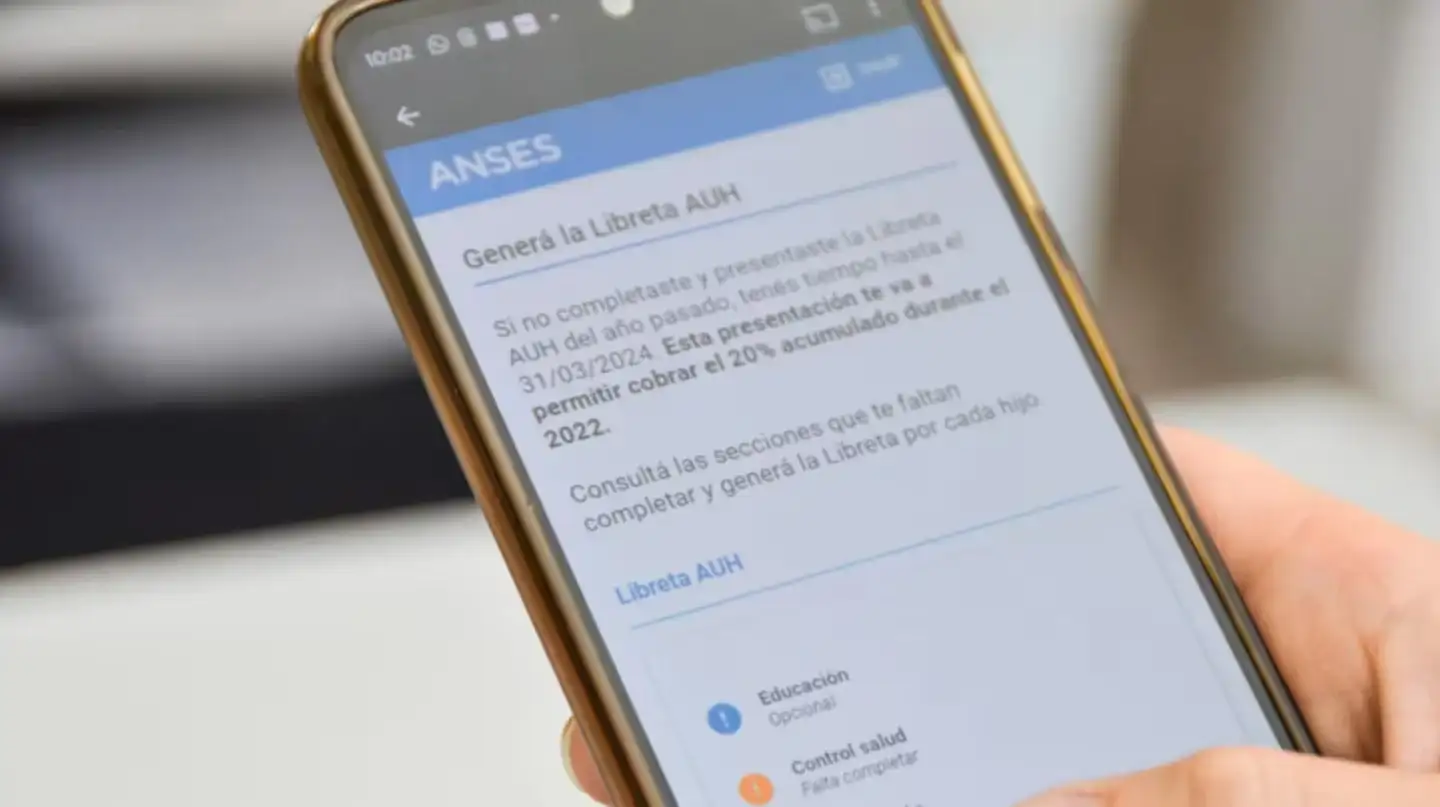 Libreta AUH ANSES - 4