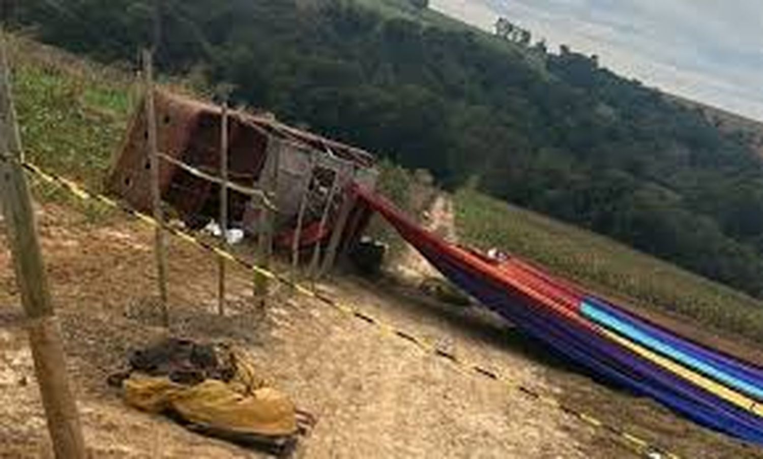 Tragedia en Brasil: se prendió fuego un globo aerostático y hay al menos ocho muertos