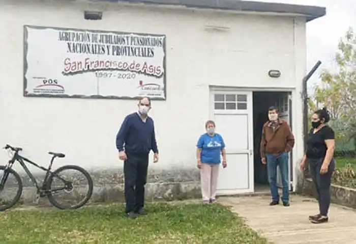 PAMI Concordia entregó  el subsidio solidario de  sostenimiento