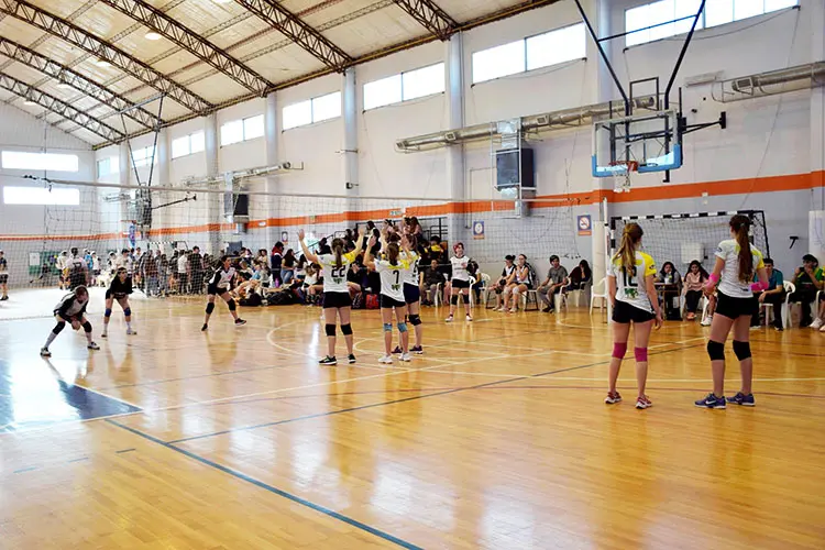 Gran Prix de voley en el CEF Nº 21 de San Cayetano