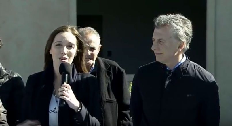 Macri y Vidal visitaron Florencio Varela: "No podemos volver a frustrar a los argentinos"