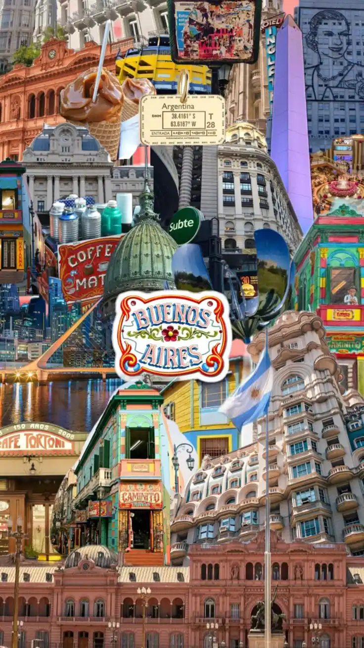 Una Buenos Aires de todas las épocas, entre el fileteado, los íconos turísticos y los misterios que persisten.