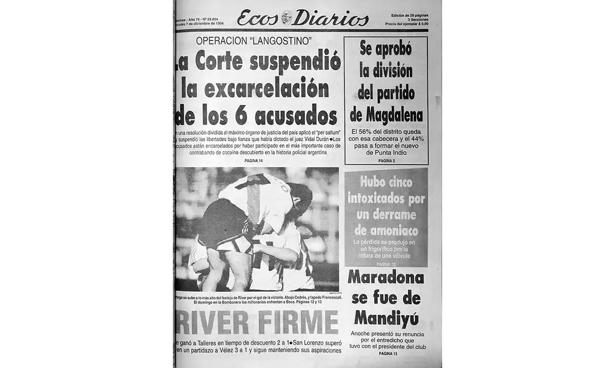 Miércoles 7 de noviembre de 1994