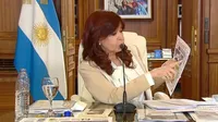 Rodeada de militantes, Cristina Kirchner llegó al Congreso desde donde hizo su "derecho de defensa"