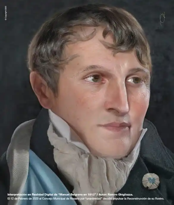 La figura señera de Manuel Belgrano, una vez más reivindicada.