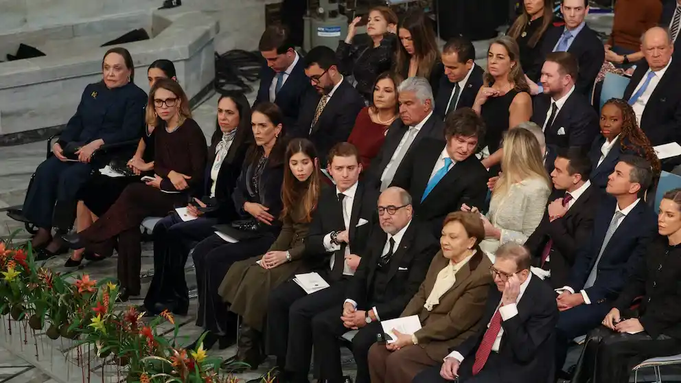 Milei participa de la entrega del premio Nobel de la Paz a María Corina Machado