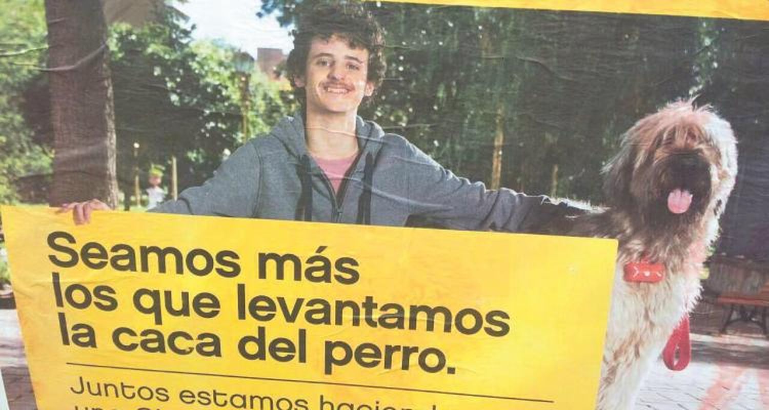 Actor de Pueblo Doyle, cara de una campaña del Gobierno de la Ciudad