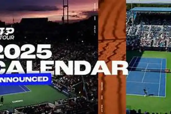 La ATP anunció su calendario para 2025