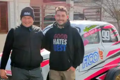 Franco Boncuero logró protagonismo en el Top Race Series, en San Nicolás