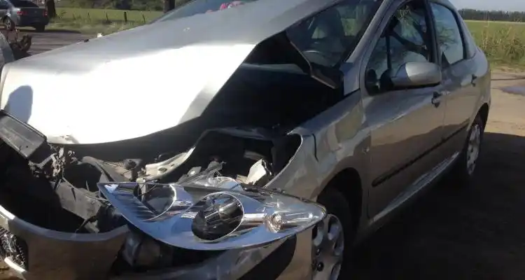 Accidente en Ruta 191 a la altura de Arcor