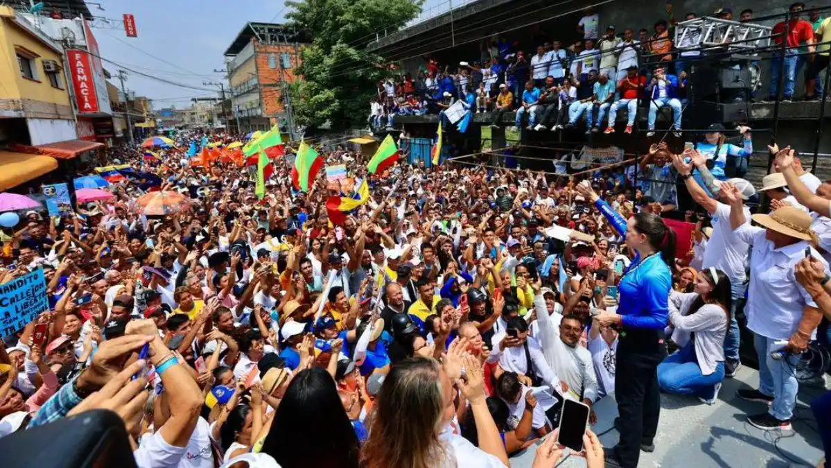 También desde Portuguesa y contradiciendo a Diosdado: María Corina asegura que la oposición está 80-20 y subiendo