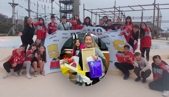 Sexto A agradece a Gaby Ortunio