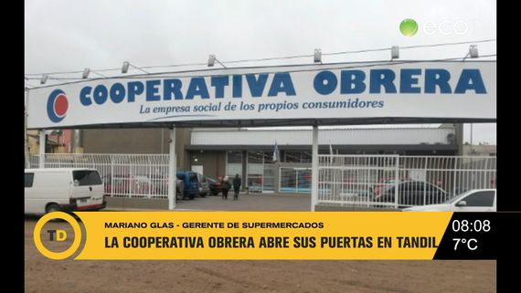 Hoy abrirá al público la Cooperativa Obrera