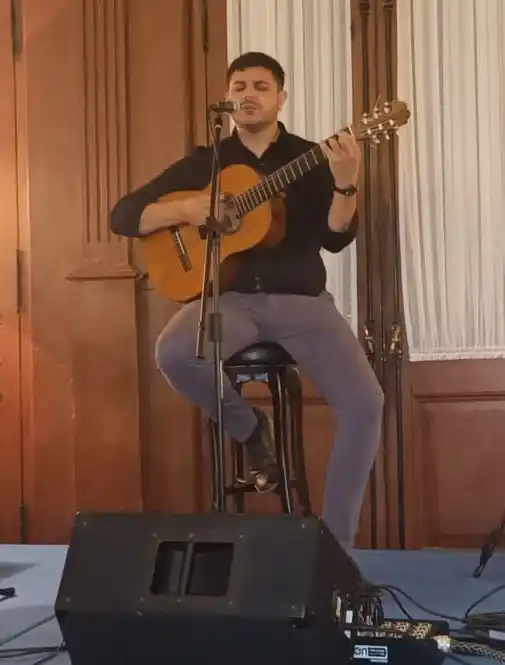 Marcos Pereyra en el Club Social