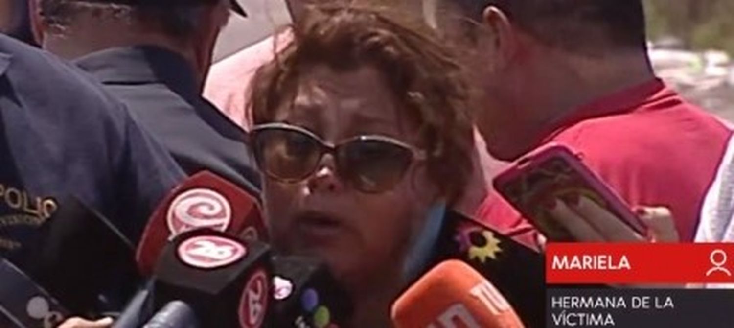 Hermana de la odontóloga: “Teníamos la ilusión de encontrarla con vida”